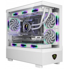 Keep Out Caja M-atx XC-301W 3FANS Usb3.0 White